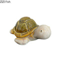 GobekUsa Cute Turtle Statue Tray Desk Ornament Room Decor Creative Sculpture