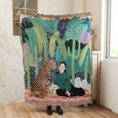 GobekUsa Leopard Print Throw Blanket
