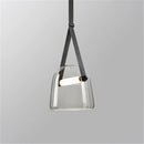 GobekUsa Glass Chandelier: Modern Nordic Style for Living Room, Bedroom, or Bar