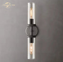 GobekUsa Knurled Linear Glass Sconce LED Wall Lamp for Modern Lighting Décor