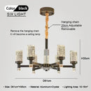 GobekUsa Bubble Crystal Chandelier for Luxurious Living Room Decor