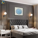 GobekUsa Glass Ball LED Wall Lamps Bedroom Living Room Bedside Lights