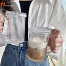GobekUsa Glass Coffee Cup Set - Stylish Japanese Design, Perfect for Wedding Gifts
