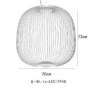 GobekUsa Industrial Birdcage Iron Table Lamp for Bar, Restaurant, Hotel - LED Lighting