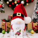 GobekUsa Christmas Gnome Doll: Knitted Hat Dwarf Faceless Ornament for Xmas Home Decor