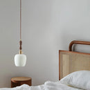 GobekUsa Ceramic LED Hanging Pendant Light - Modern Nordic Design for Home Decor