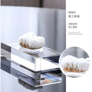 GobekUsa Clear Crystal Coralline Ornaments for Home Decor