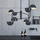GobekUsa Abstract Art Chandelier Pendant Lamp for Living Room, Study, and Shop Window