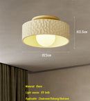 GobekUsa French Minimalist Cream Ceiling Light for Elegant Living Spaces