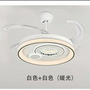 GobekUsa Dimmable Smart Bedroom Ceiling Fan Light with Remote Control