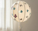 GobekUsa Chinese Medieval Dove Embroidery Fabric Pendant Light - Creative Hanging Line Light