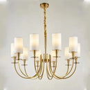 GobekUsa Copper Chandelier Lights for Living Room, Kitchen, and Bedroom