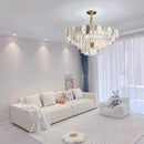 GobekUsa Crystal Indoor Chandelier: Postmodern LED Suspension Lamps for Luxe Living Room Decor