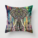 GobekUsa Geometric Square Pillowcase Ethnic Retro Sofa Pillow Cover 45x45cm Home Decor