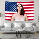 GobekUsa Lana Del Rey Hippie Aesthetic Tapestry Wall Hanging Home Décor