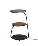 GobekUsa LED Wood Shelf Floor Lamp for Bedroom Living Study Room