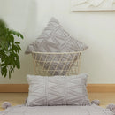 GobekUsa Embroidered Diamond Cushion Cover for Modern Living Room Decor