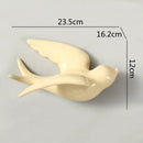 GobekUsa Flying Bird Ceramic Wall Ornament Simulation Room Decoration Indoor Accent