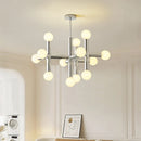 GobekUsa Bauhaus Glass Hanging Ceiling Lamps LED Chandelier Room Decor for Living Bedroom