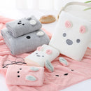 GobekUsa Cartoon Soft Hand/Face Towel | Coral Fleece Quick-drying Towel
