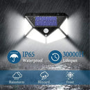 GobekUsa 100LED Solar Powered Outdoor Wall Lamp with PIR Motion Sensor