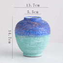 GobekUsa Gradient Ceramic Vase - Tabletop Floral Decoration