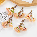 GobekUsa Artificial Flowers: Christmas Decor, Home Wedding Bouquet, Scrapbooking Bouquets