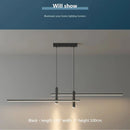 Modern Black or Gold Dimmable LED Pendant Light