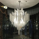 GobekUsa LED Flower Tassels Ceiling Chandelier for Living Room and Staircase