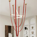 GobekUsa LED Minimalist Chandelier Pendant Lamp for Living Room Decor