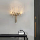 GobekUsa Crystal Candle Wall Sconce: Luxury Retro Light Fixture for Living Room Decor
