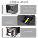 GobekUsa LED Wall Light: Waterproof Indoor Outdoor Decor Lamp for Bedroom Living Room