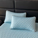 GobekUsa Cool Summer Bed Mat Set Queen - High-quality Ice Silk Fabric