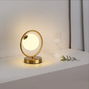 GobekUsa Glass Ball LED Table Lamp for Stylish Bedroom Decor