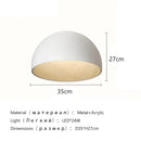 GobekUsa Cream Wind LED Ceiling Chandelier for Minimalist Living Spaces
