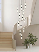 GobekUsa LED Staircase Chandelier Ceiling Living Room Lighting Decoration