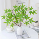 GobekUsa Artificial Maple Leaf Bouquet for Wedding and Home Decor