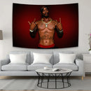 GobekUsa 2Pac Tapestry Hip-Hop Style Wall Hanging for Home Décor and Dormitory