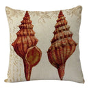 GobekUsa Coastal Cushion Cover - Sea Theme Decorative Sofa Pillowcase