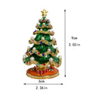 GobekUsa Christmas Jewelry Trinket Box Wedding Ring Holder Dressing Table Decoration Gift