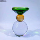 GobekUsa Crystal Candle Holders: Romantic Candlestick & Wax Melt Burner for Modern Home Decor