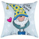 GobekUsa Christmas Pillowcase Deer Santa Tree Bear Print Cushion Cover