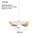 GobekUsa Lederam Manta Pendant - Industrial Retro Style White/Black Ceiling Lamp