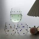 GobekUsa Glass Wave Dots Mug Set
