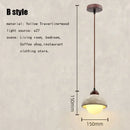 GobekUsa Elegant Wabi Sabi Travertine Pendant Lamp for Dining Desk & Kitchen Island