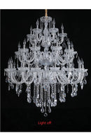 GobekUsa Crystal Chandelier Light for Luxury Living Room Bedroom Hotel Villa Lighting