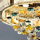 GobekUsa Crystal Flower LED Ceiling Light - Modern Home Decor.