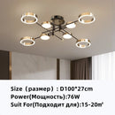 GobekUsa Gold Plated Luxury Chandelier with Remote Control Crystals for Elegant Living & Bedroom Decor