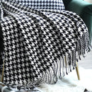 GobekUsa Houndstooth Throw Blanket