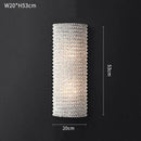 GobekUsa Crystal Circle Chandelier Pendant Lamp for Modern Luxury Living Room Decor
